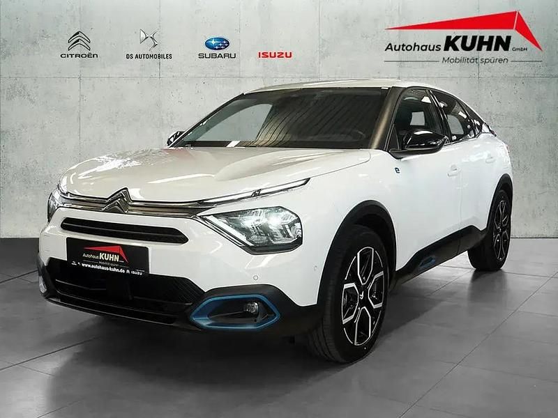 Polarweiss Gebraucht 2023 Citroën e-C4 Shine Limousine | 19.980 € (Guter Preis) - Bild 1/4