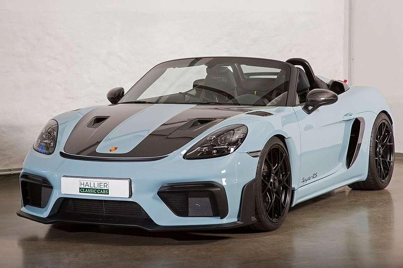 Gebraucht Porsche 718 Boxster 500 PS (367 kW) 2024 Z54 meissenblau Cabrio