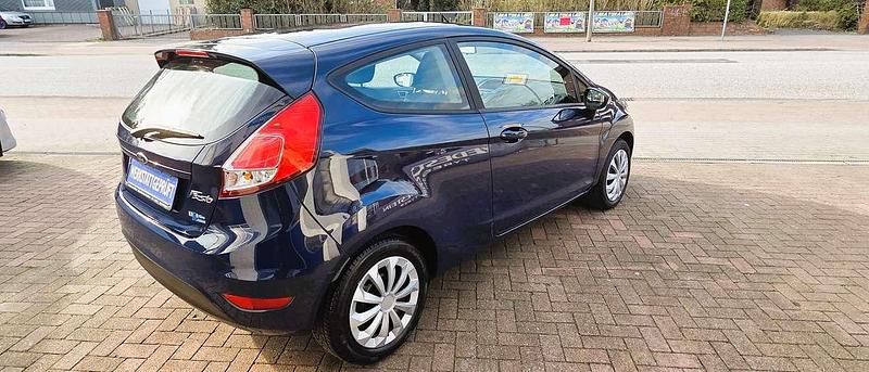 Gebraucht Ford Fiesta Trend 60 PS (44 kW) 2014 Blazer blue Kleinwagen