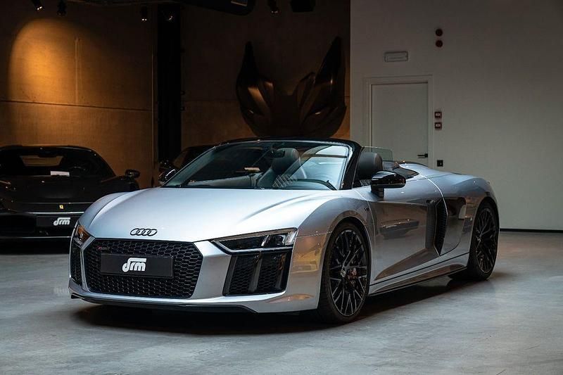 Silber Gebraucht 2018 Audi R8 Spyder Cabrio | 139.900 € (Guter Preis) - Bild 1/4