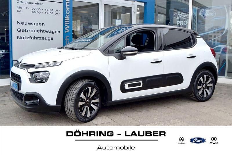 Gebraucht Citroën C3 Shine 82 PS (60 kW) 2023 Polarweiss Kleinwagen