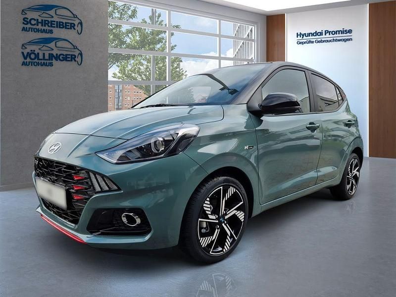 Grün Neu 2025 Hyundai i10 N Line Kleinwagen | 22.290 € (Fairer Preis) - Bild 1/4