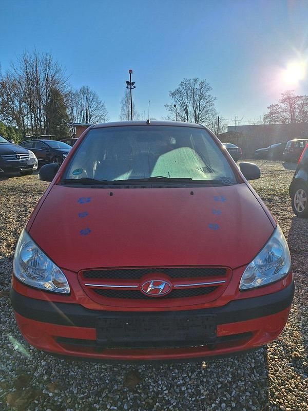 Gebraucht Hyundai Getz 67 PS (49 kW) 2008 Rot Kleinwagen