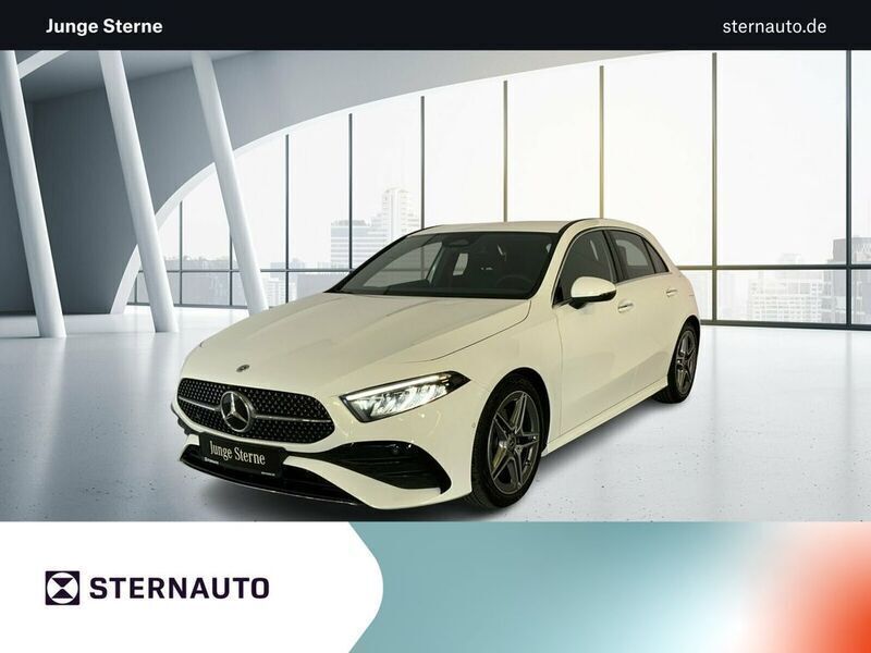 Unilack polarweiß Gebraucht 2024 Mercedes A180 AMG Limousine | 29.980 € (Guter Preis) - Bild 1/4