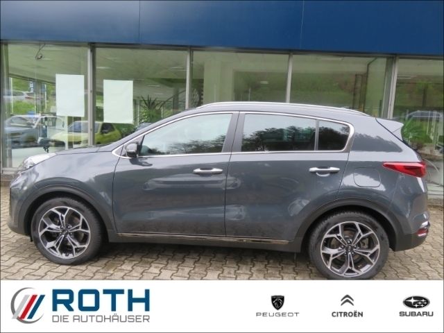 Grau Gebraucht 2021 Kia Sportage 4 SUV | 26.890 € (Superpreis) - Bild 1/3