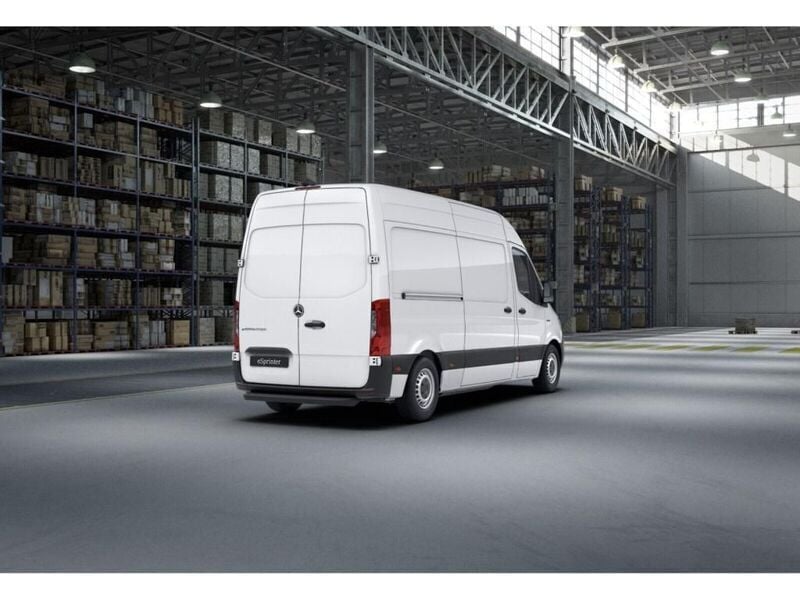 Gebraucht Mercedes E-Sprinter 85 kW (116 PS) 2021 Weiß Van