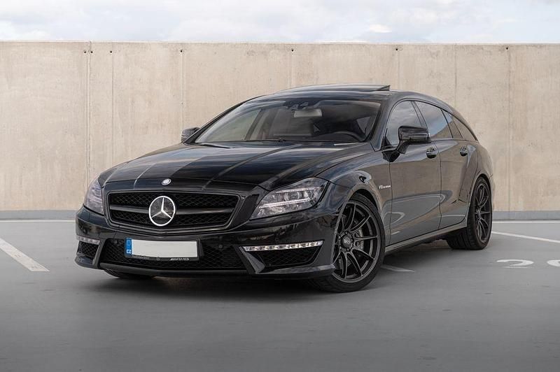 Schwarz Gebraucht 2013 Mercedes CLS63 AMG Shooting Brake AMG Kombi | 41.800 € - Bild 1/4