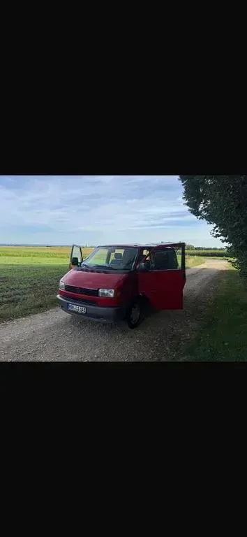 Gebraucht VW Multivan 75 PS (55 kW) 1995 Rot Van / Kleinbus