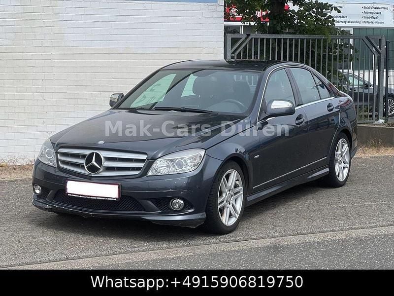 Grau Gebraucht 2008 Mercedes C200 Limousine | 3.999 € (Guter Preis) - Bild 1/4