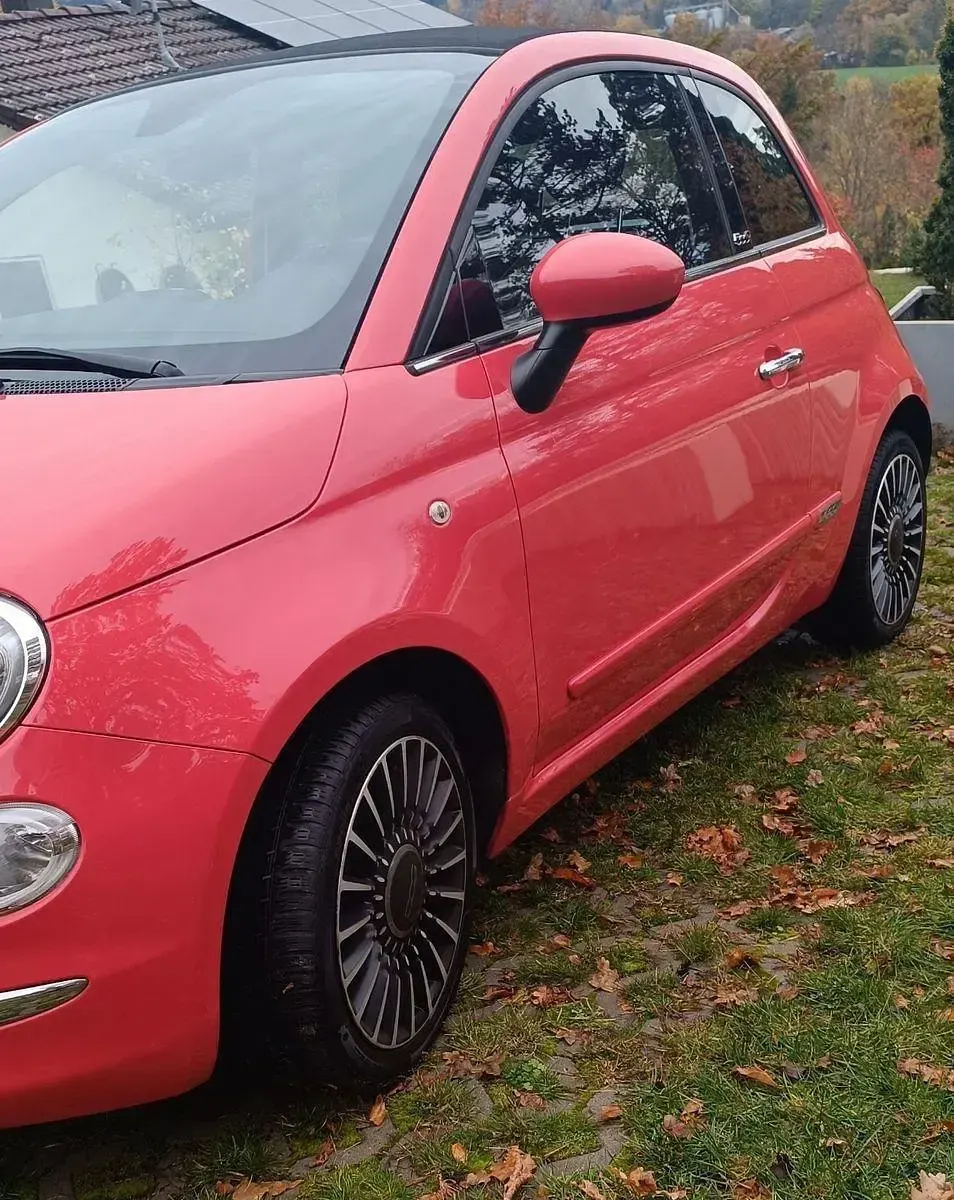 Gebraucht Fiat 500C Lounge 86 PS (63 kW) 2017 Rot Cabrio