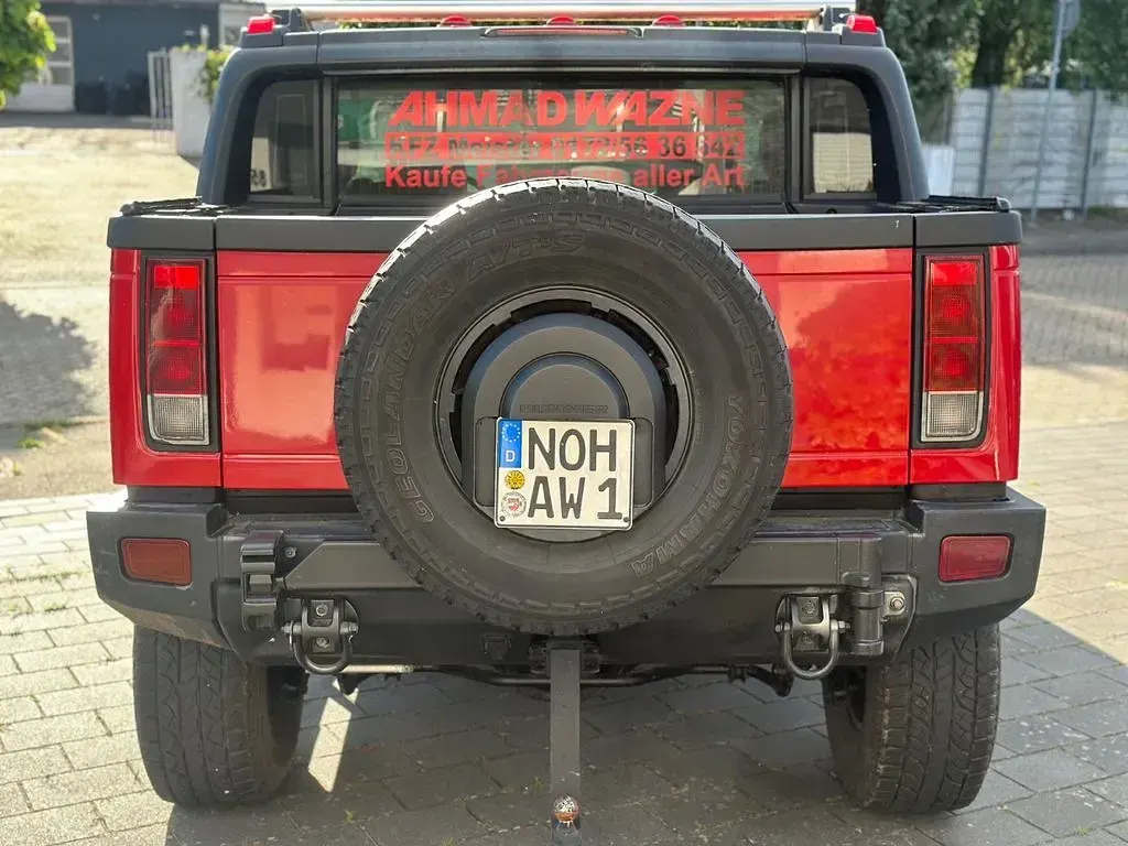 Gebraucht Hummer H2 330 PS (242 kW) 2005 Rot SUV