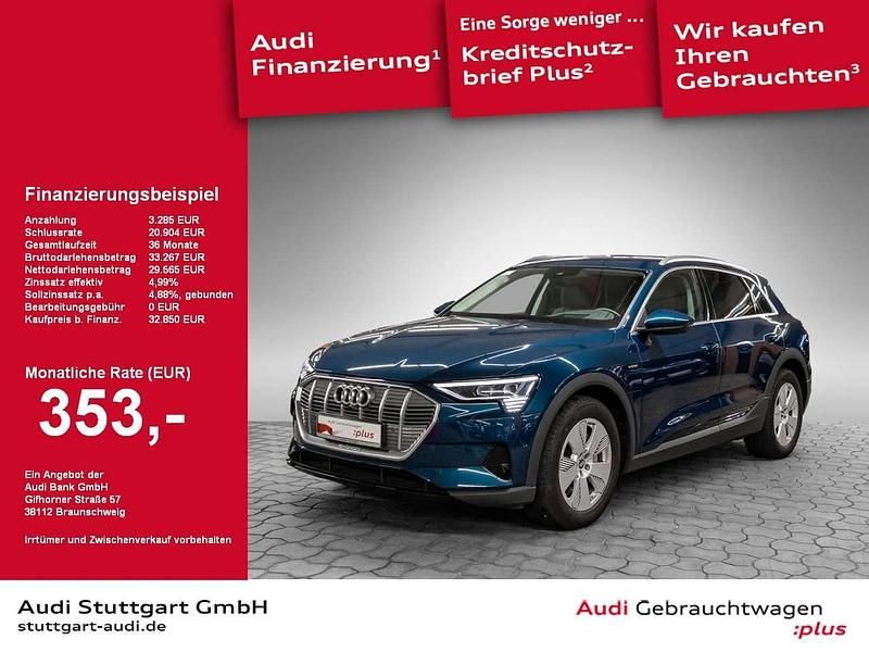 Galaxisblau metallic Gebraucht 2020 Audi e-tron Comfort SUV | 32.850 € (Fairer Preis) - Bild 1/2