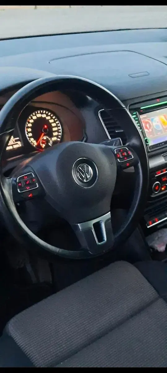 Gebraucht VW Sharan Trendline 140 PS (102 kW) 2012 Schwarz Van / Kleinbus