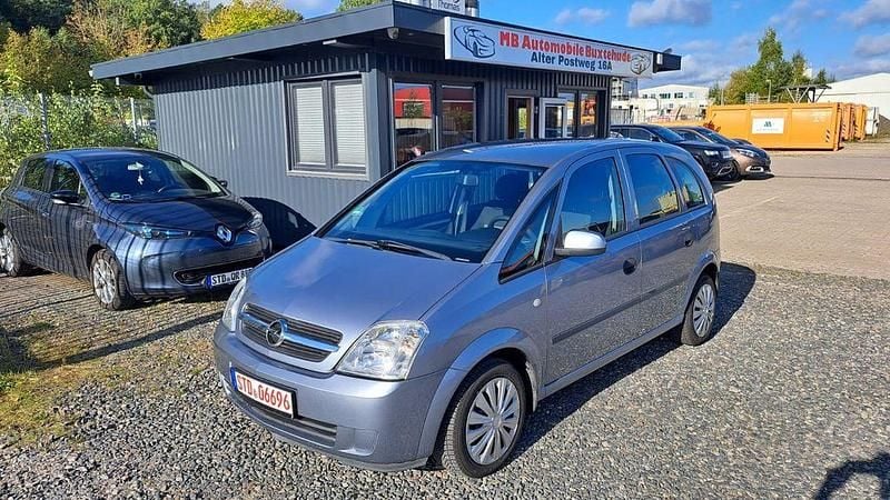 Grau Gebraucht 2004 Opel Meriva Enjoy Van / Kleinbus | 1.999 € (Etwas zu teuer) - Bild 1/4