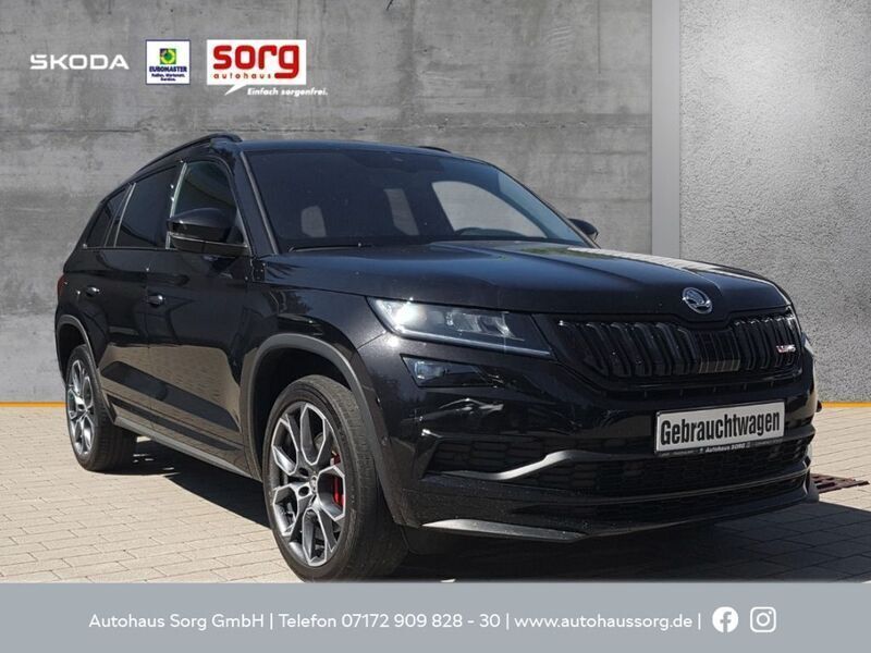 Schwarz Gebraucht 2020 Skoda Kodiaq RS SUV | 34.990 € (Fairer Preis) - Bild 1/4