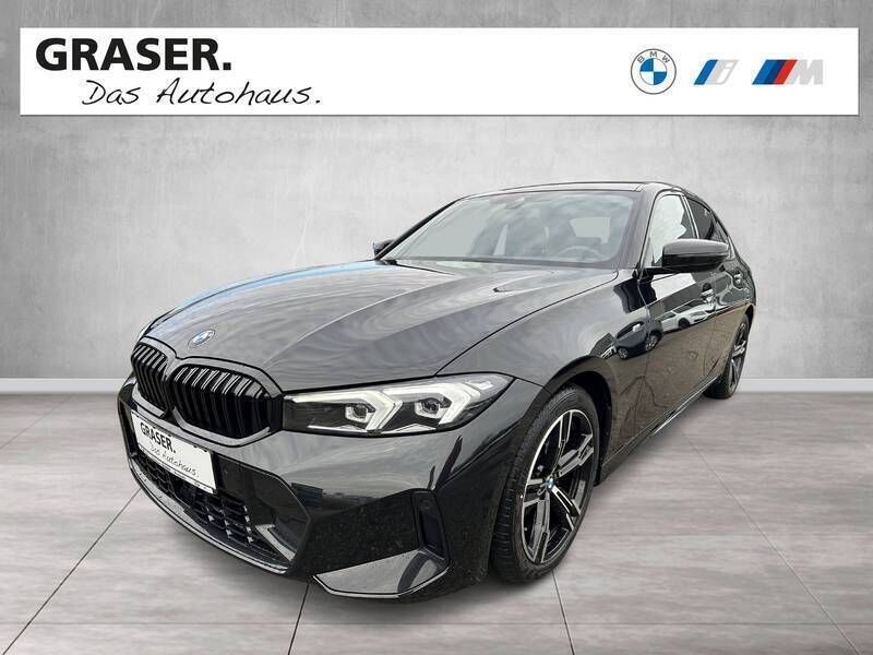 Schwarz Gebraucht 2023 BMW 320e M Sport Limousine | 41.300 € (Fairer Preis) - Bild 1/4