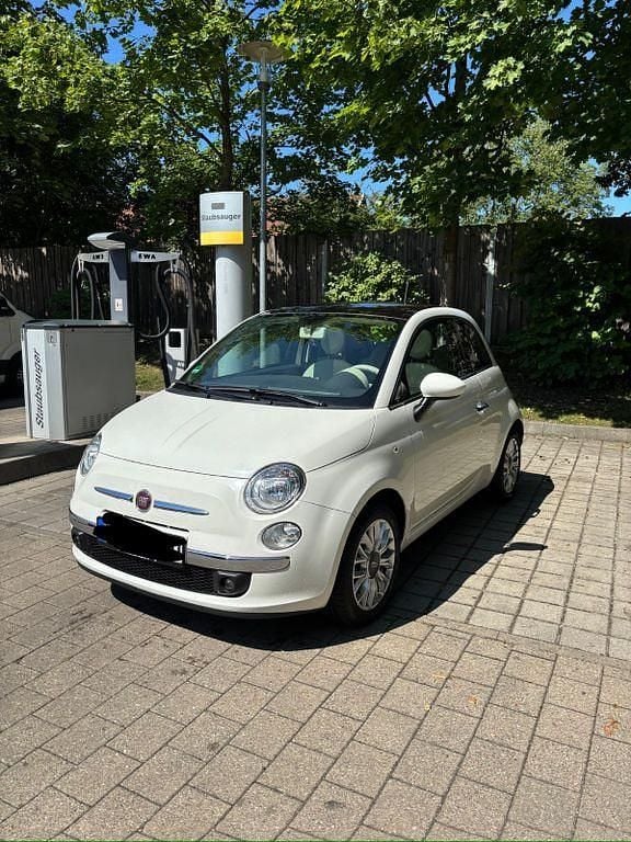 Beige Gebraucht 2014 Fiat 500 S Kleinwagen | 8.400 € (Guter Preis) - Bild 1/4