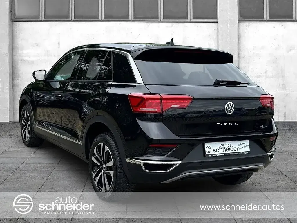 Gebraucht VW T-Roc United 116 PS (85 kW) 2020 Schwarz SUV
