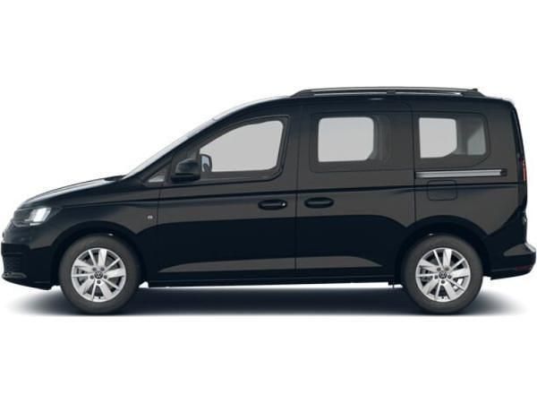 Neu VW Caddy Life 116 PS (85 kW) 2025 Schwarz (deep black) Van / Kleinbus