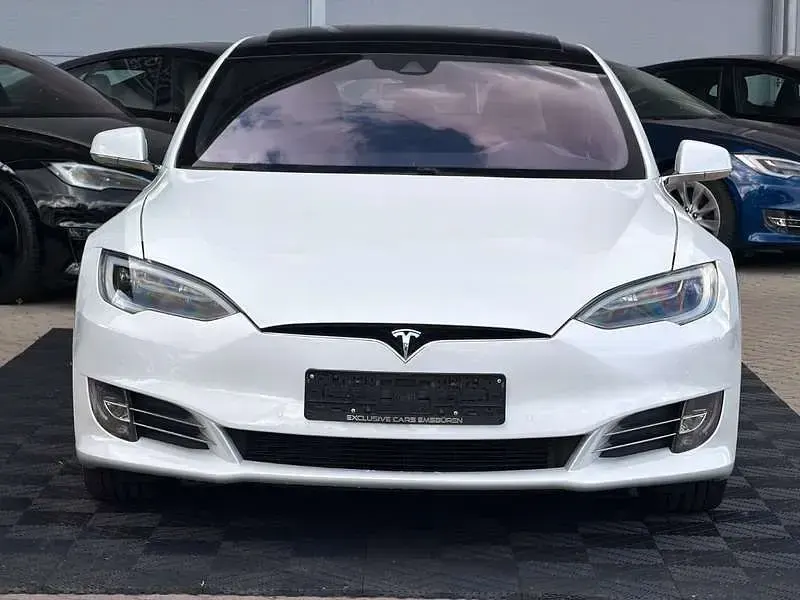 Gebraucht Tesla Model S 386 kW (525 PS) 2016 Weiß Kleinwagen