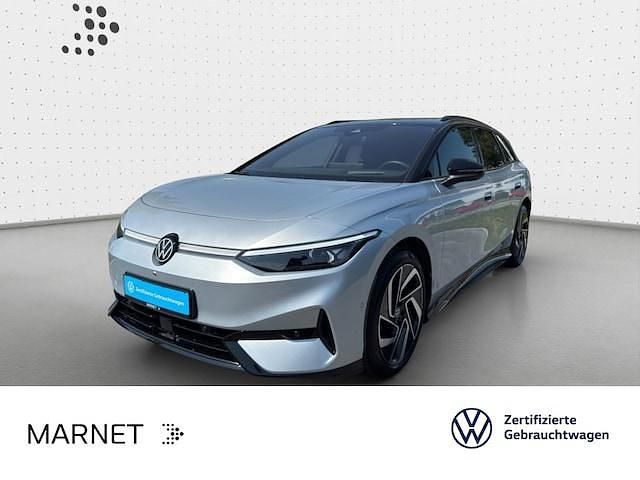 Scale silver metallic/schwarz Gebraucht 2024 VW ID.7 Pro Limousine | 48.490 € (Fairer Preis) - Bild 1/3