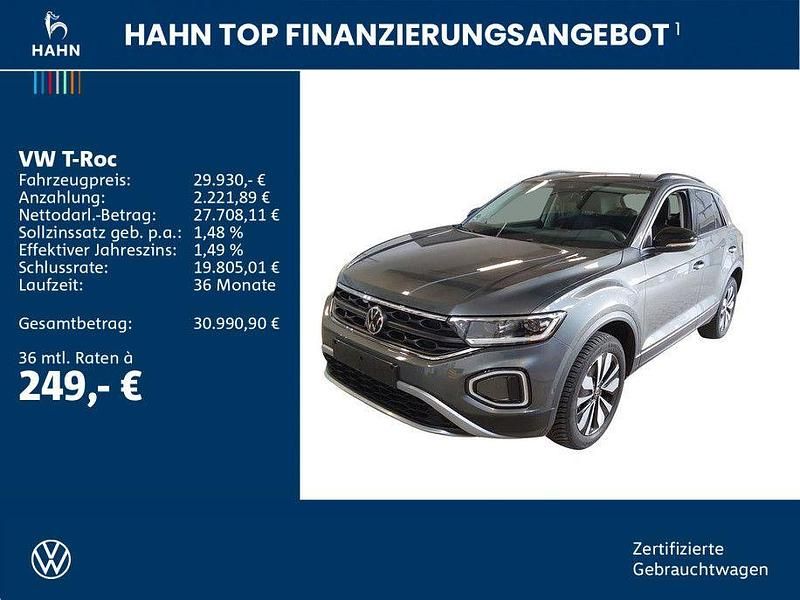 Gebraucht VW T-Roc Goal 150 PS (110 kW) 2024 Grau SUV