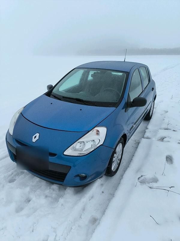 Gebraucht Renault Clio III Collection 75 PS (55 kW) 2009 Blau Kleinwagen