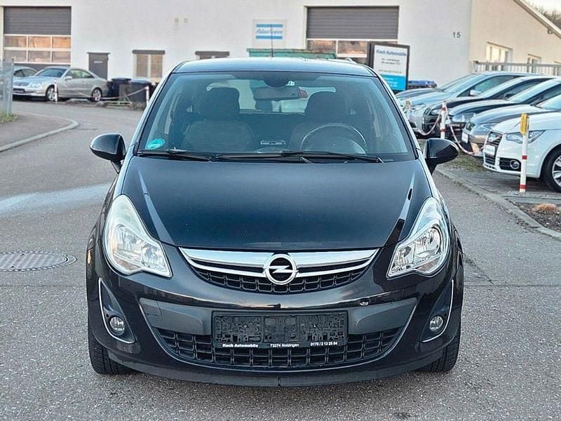 Gebraucht Opel Corsa Satellite 87 PS (63 kW) 2011 Schwarz Kleinwagen