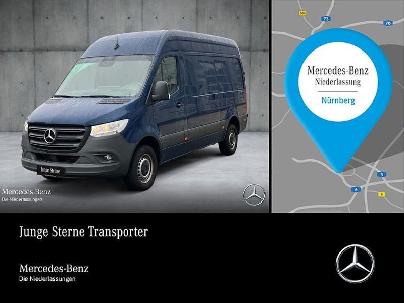 Blau Gebraucht 2021 Mercedes Sprinter Van | 41.626 € (Superpreis) - Bild 1/4