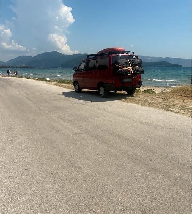 Usata VW T4 68 CV (50 kW) 1995 Rosso Furgone