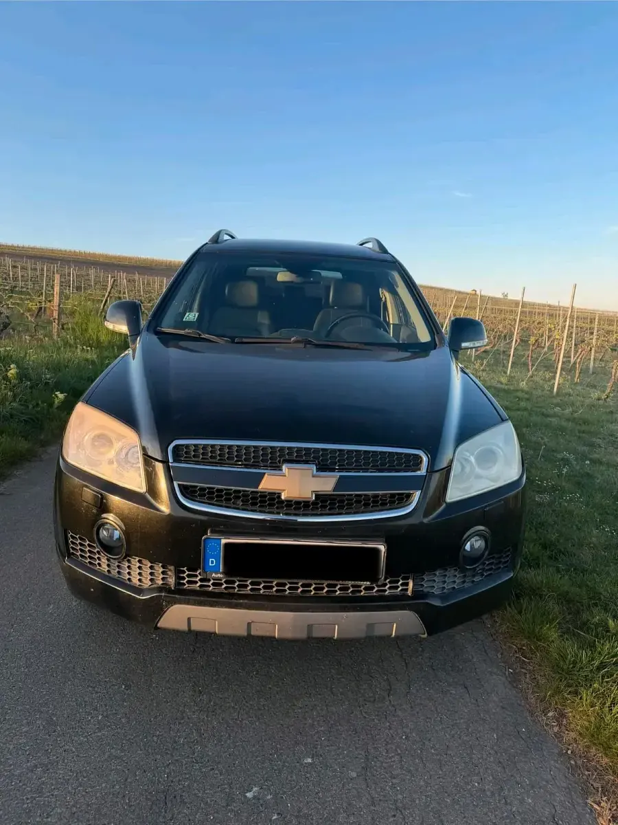 Brugt Chevrolet Captiva 150 HK (110 kW) 2007 Sort SUV