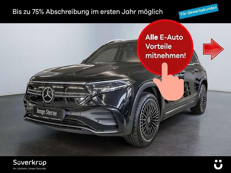 Metalliclack kosmosschwarz (metallic) Gebraucht 2022 Mercedes EQB300 AMG SUV | 31.390 € (Fairer Preis) - Bild 1/4