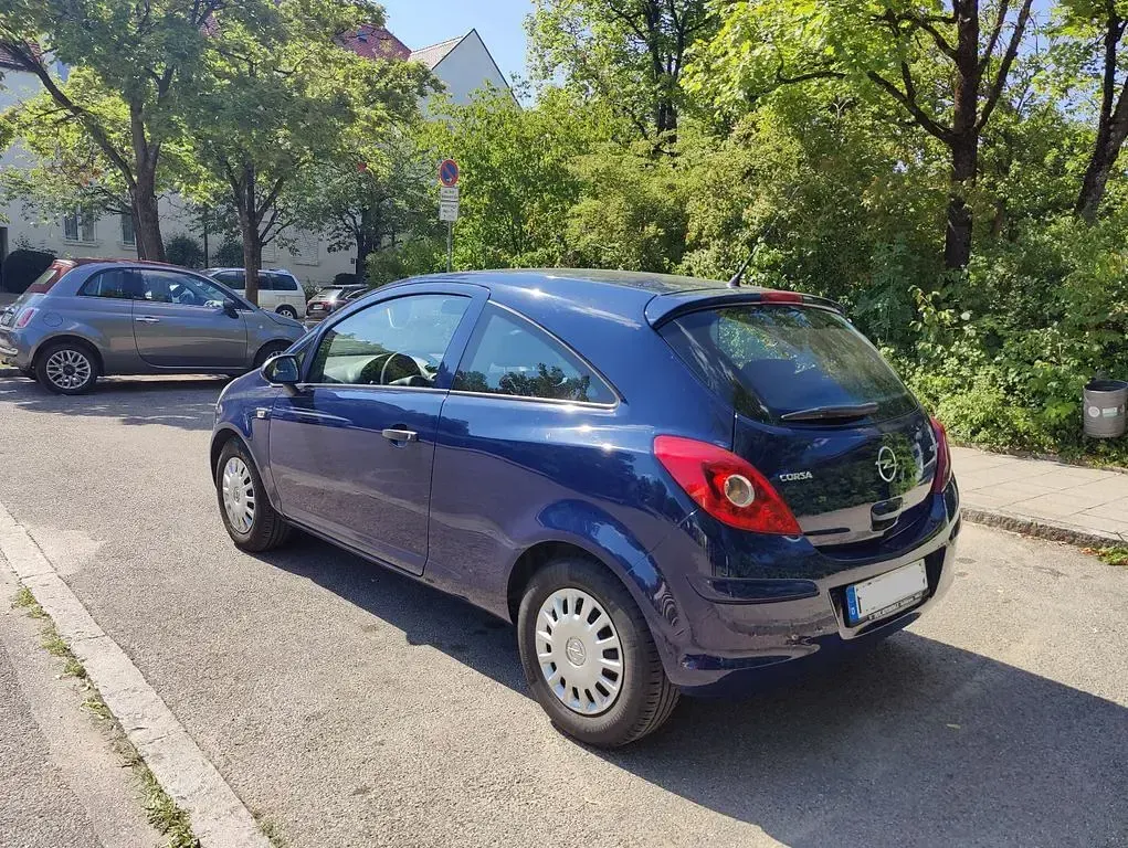 Gebraucht Opel Corsa 60 PS (44 kW) 2009 Blau Kleinwagen