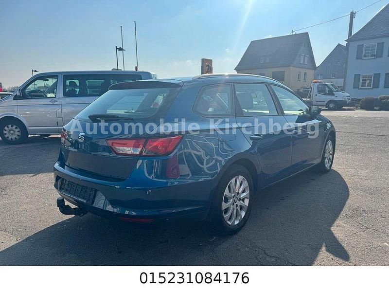 Gebraucht Seat Leon ST Style 110 PS (80 kW) 2015 Blau Kombi