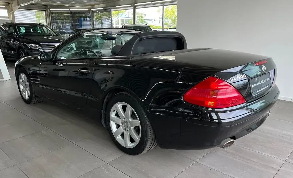 Gebraucht Mercedes SL500 306 PS (225 kW) 2002 Schwarz Cabrio