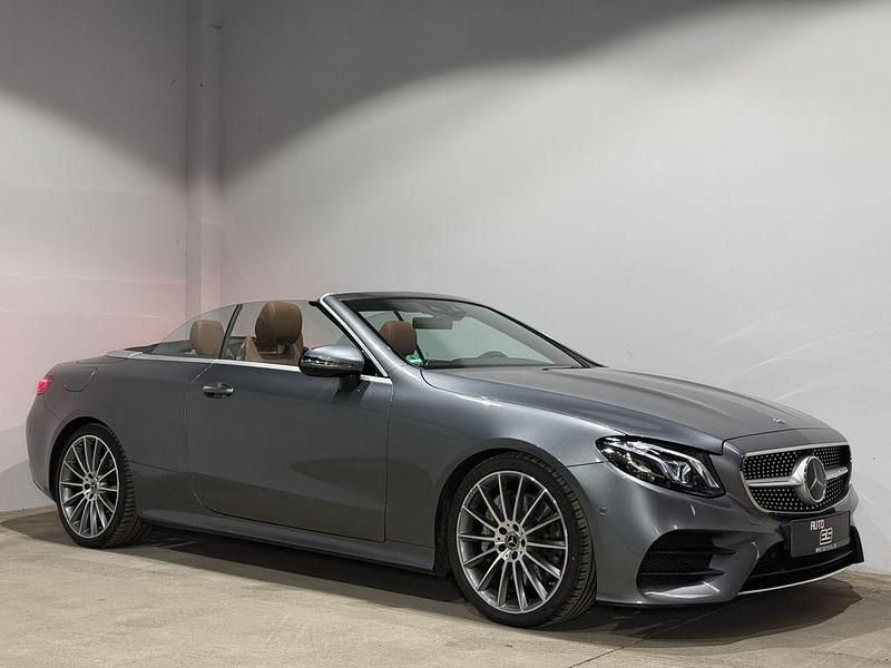 Gebraucht Mercedes E300 AMG line 245 PS (180 kW) 2019 Selenitgrau  metalliclack Cabrio