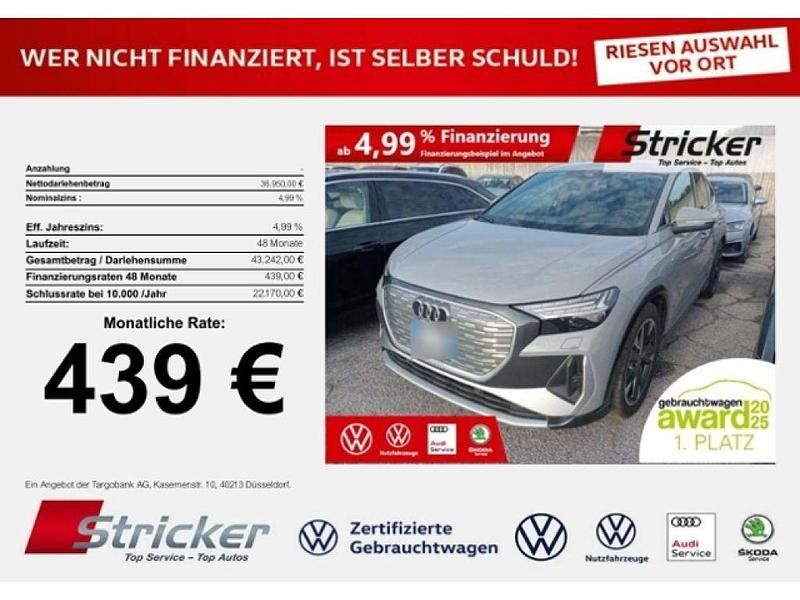 Gebraucht Audi e-tron 210 kW (286 PS) 2024 Kieselgrau SUV