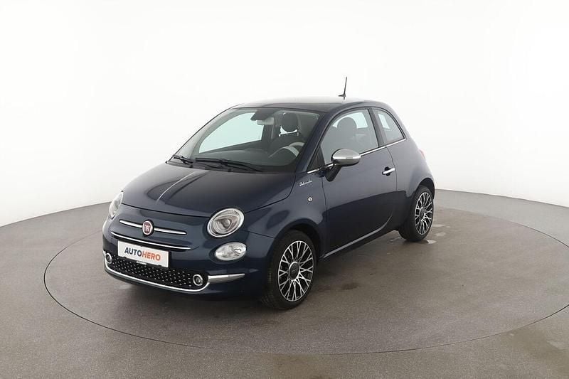 Blau Gebraucht 2021 Fiat 500 Dolcevita Kleinwagen | 14.280 € (Fairer Preis) - Bild 1/3
