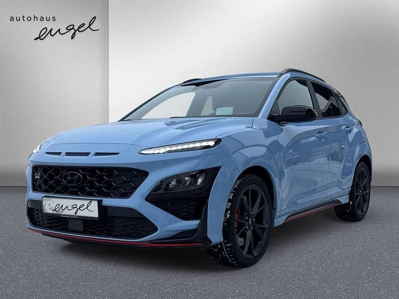 Performance blue Gebraucht 2023 Hyundai Kona N Performance SUV | 29.469 € - Bild 1/4