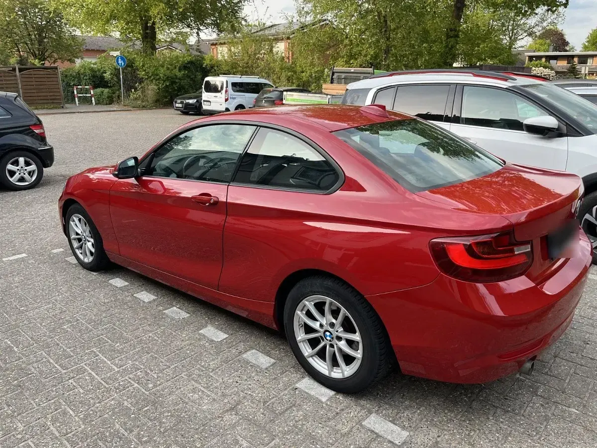 Gebraucht BMW 218 143 PS (105 kW) 2014 Rot Coupé