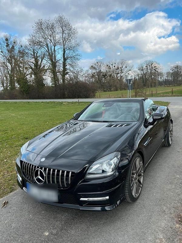 Gebraucht Mercedes SLK350 Style 306 PS (225 kW) 2011 Schwarz Cabrio