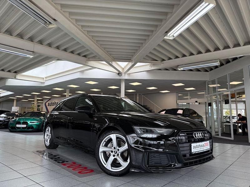 Schwarz Gebraucht 2022 Audi A6 S-Line Kombi | 25.950 € (Fairer Preis) - Bild 1/4