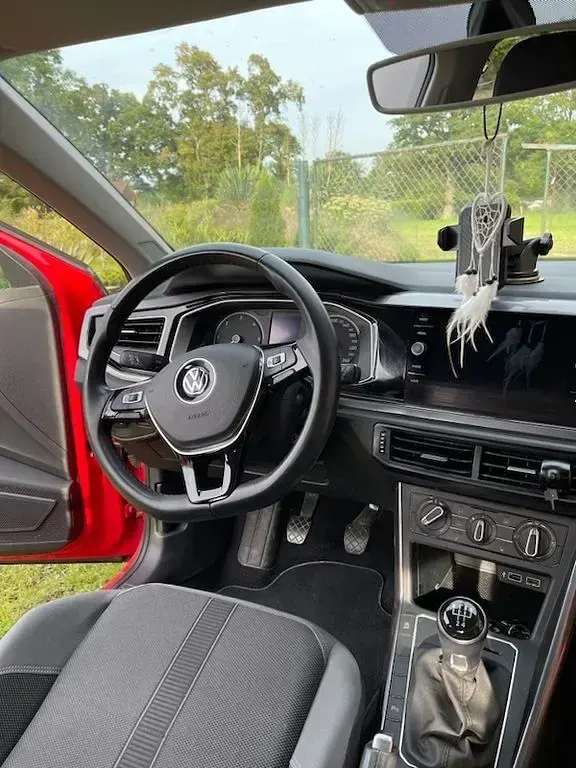 Gebraucht VW Polo Highline 95 PS (69 kW) 2018 Rot Kleinwagen