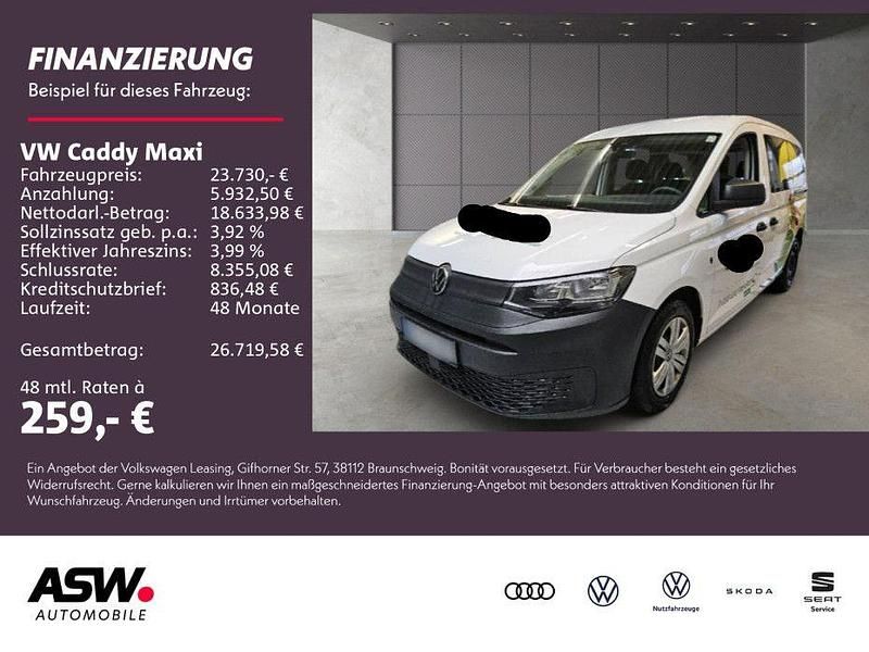 Gebraucht VW Caddy Maxi 102 PS (75 kW) 2023 Candyweiß Van / Kleinbus