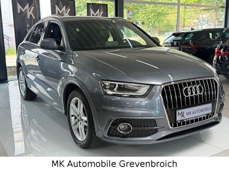 Grau Gebraucht 2014 Audi Q3 S-Line SUV | 17.498 € (Fairer Preis) - Bild 1/4
