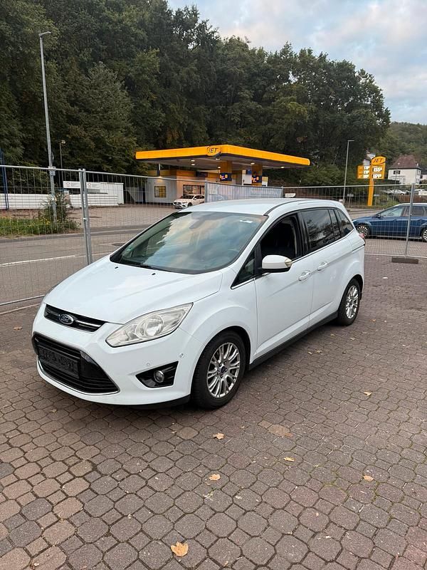 Weiß Gebraucht 2012 Ford Grand C-Max Titanium Van / Kleinbus | 3.199 € (Superpreis) - Bild 1/4