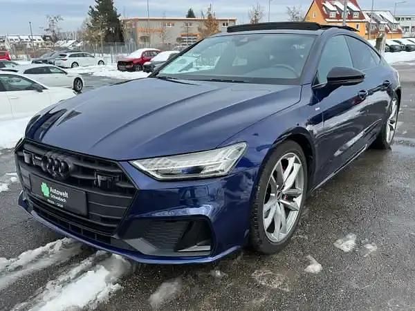 Gebraucht Audi A7 Ambiente 367 PS (269 kW) 2020 Navarrablau metallic Limousine