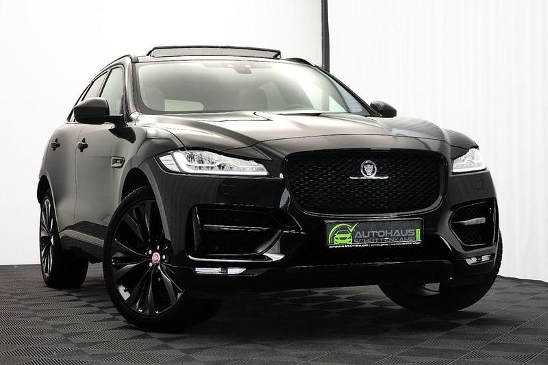 Schwarz Gebraucht 2020 Jaguar F-Pace R-Sport SUV | 25.943 € (Guter Preis) - Bild 1/4