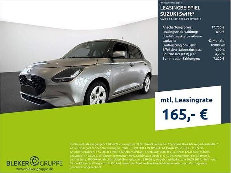 Premium silver Gebraucht 2025 Suzuki Swift Comfort Limousine | 17.690 € (Fairer Preis) - Bild 1/3