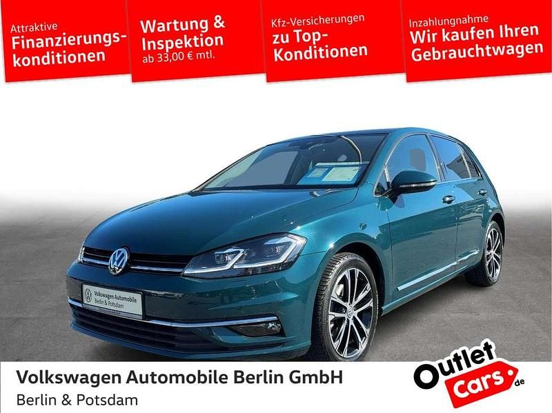Grün Gebraucht 2017 VW Golf VII Highline Limousine | 16.770 € (Fairer Preis) - Bild 1/3